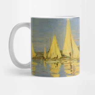 Regatta at Argenteuil by Claude Monet Mug